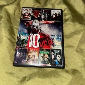10 Horror Films 2-Disc DVD Set Echo Bridge Over 14 Hours